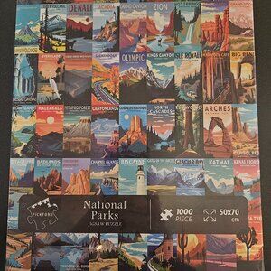 National Parks 1,000 piece puzzle